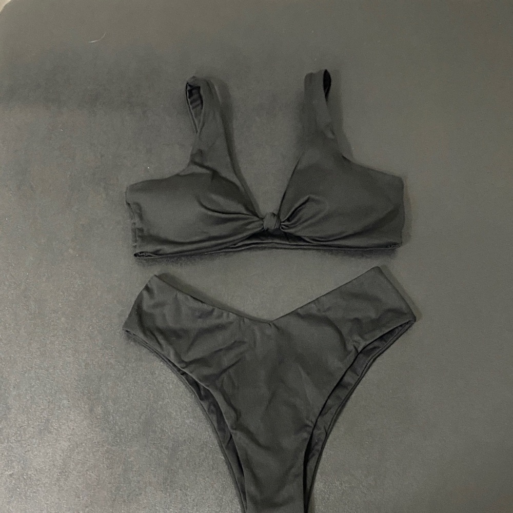 Black Women's Two Piece Bikini Bathing Suit Swimwear